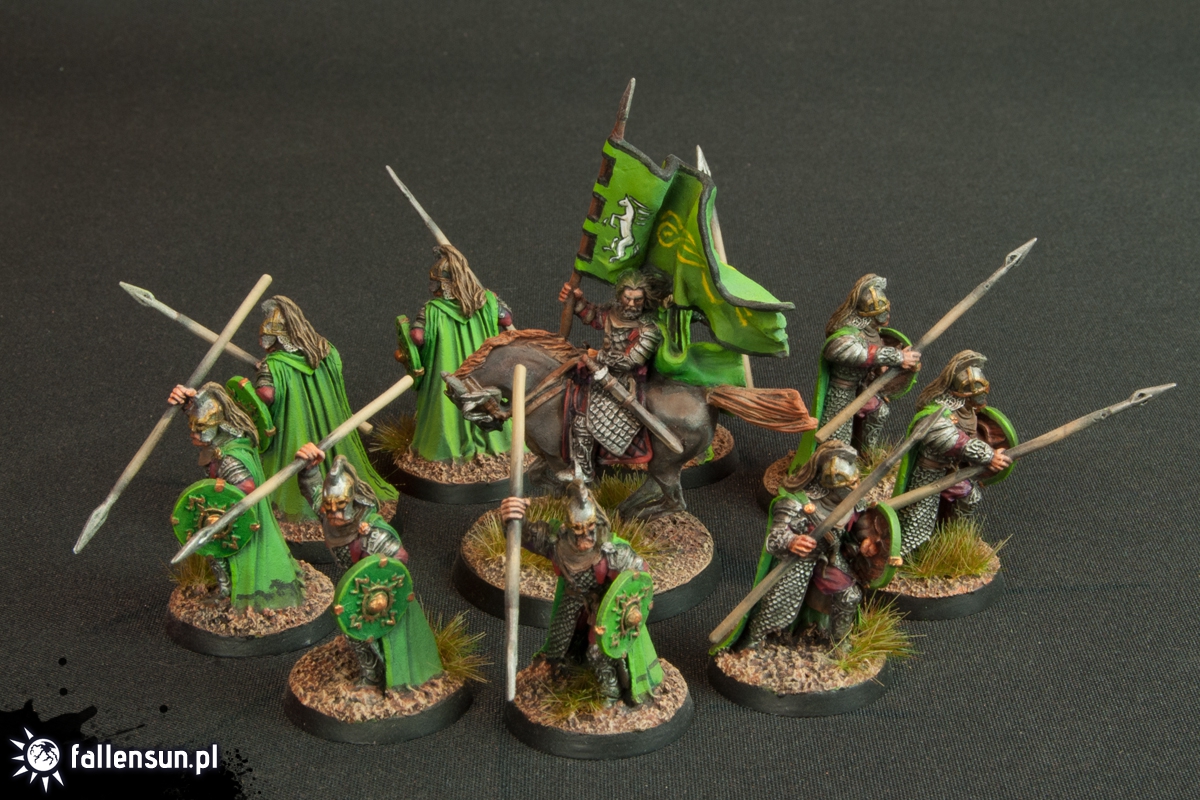 The Ride of the Rohirrim - Rohan - Lord of the Rings - Lotr - Games Workshop - Freehand - Tolkien - FallenSun - Two Towers - Pelennor fields