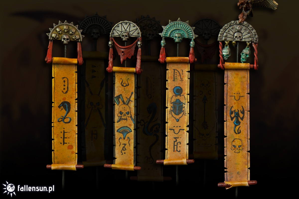 Tomb Kings' Scrolls of Incantation - Fallensun - Warhammer - T9a