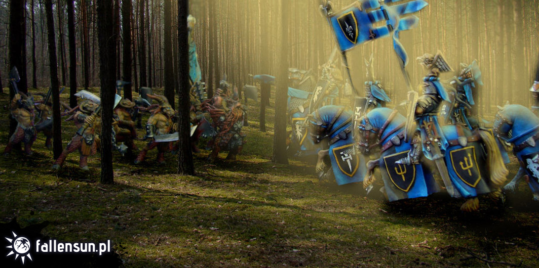 Warhammer - Bretonnia Beastmen - Forest - Charge  - t9a
