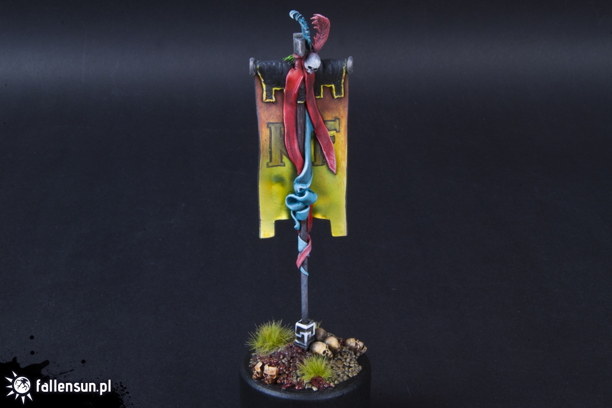   Karl Franz Battle Standard  - Fallensun - Warhammer - T9a