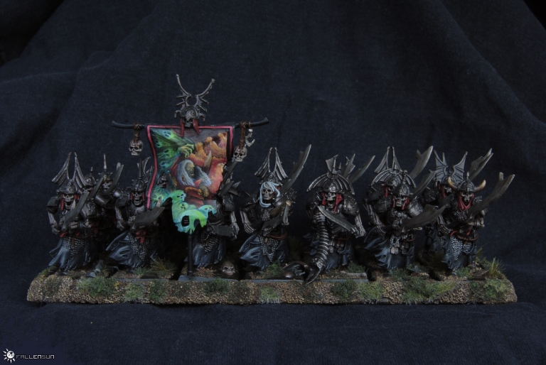 Grave Guard Banner - Fallensun - Warhammer - T9a