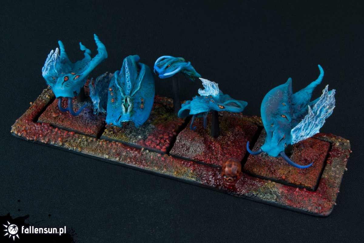 Tzeentch Screamers - Fallensun - Warhammer - T9a