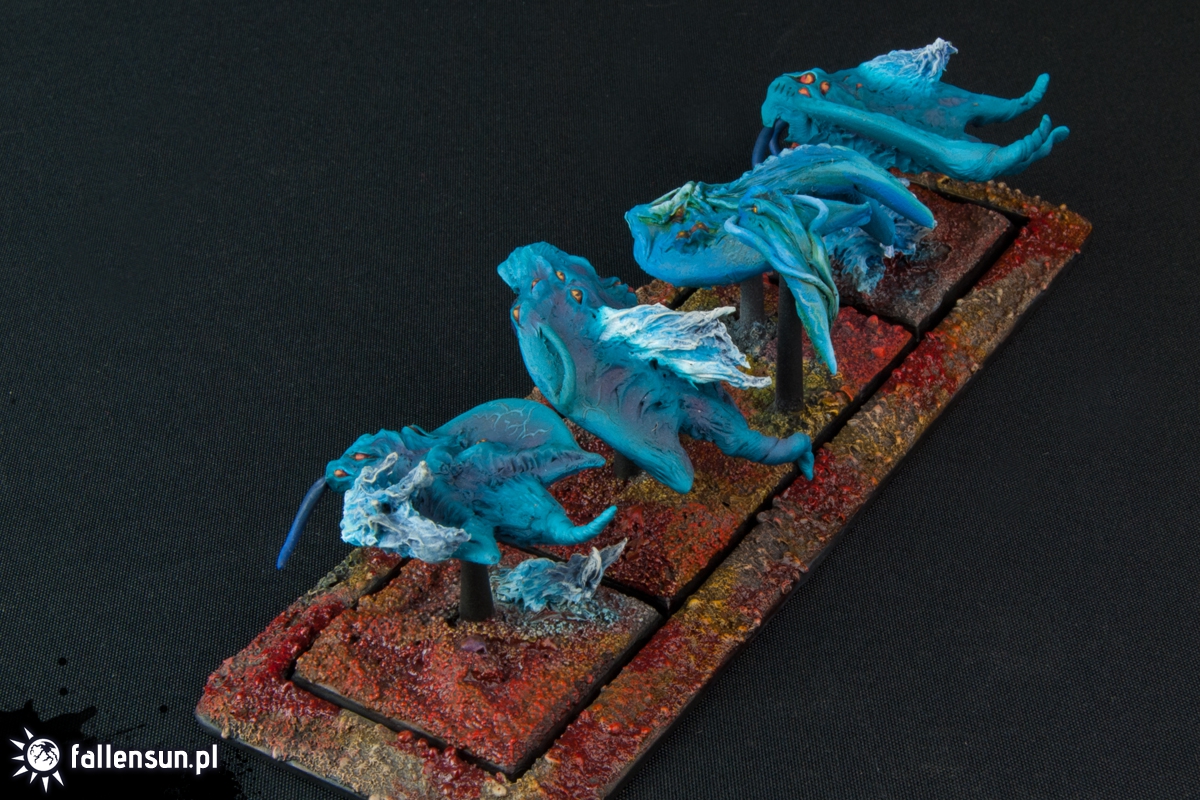 Tzeentch Screamers - Fallensun - Warhammer - T9a