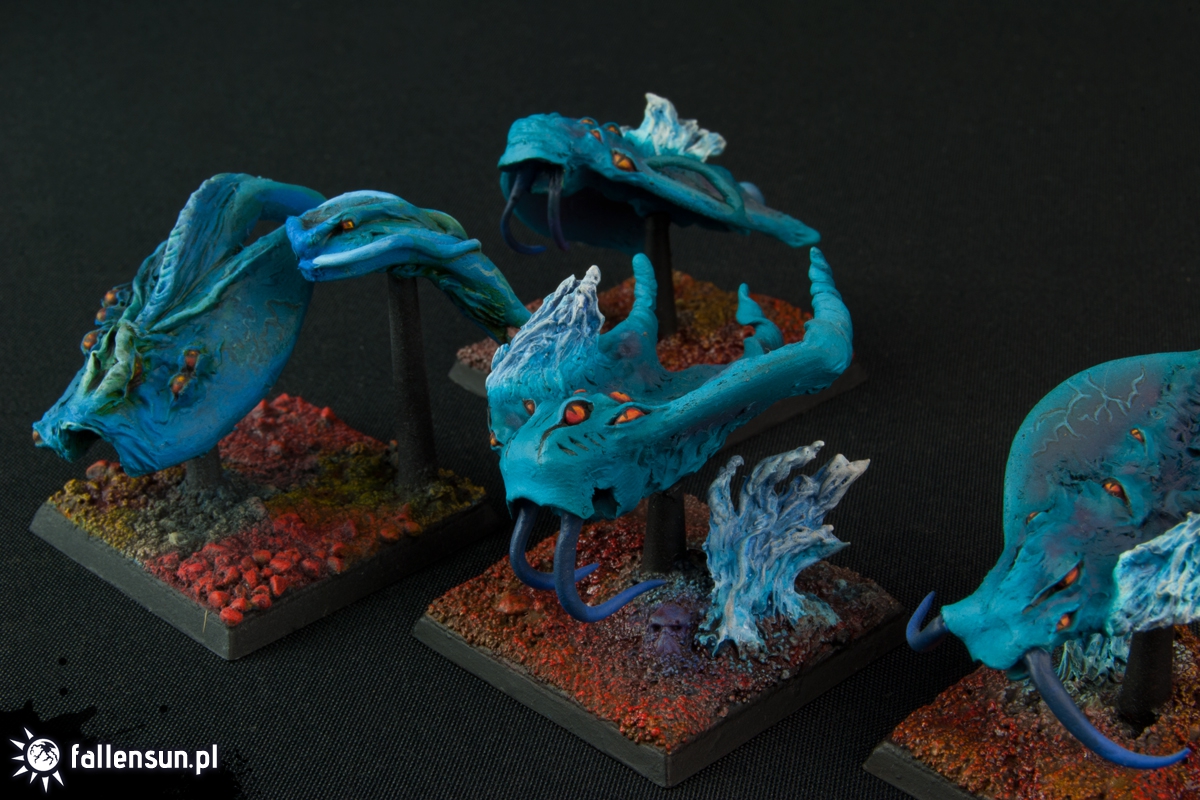 Tzeentch Screamers - Fallensun - Warhammer - T9a