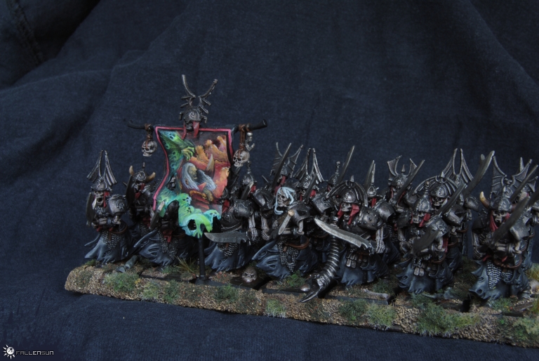 Grave Guard Banner - Fallensun - Warhammer - T9a