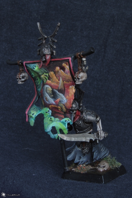 Grave Guard Banner - Fallensun - Warhammer - T9a