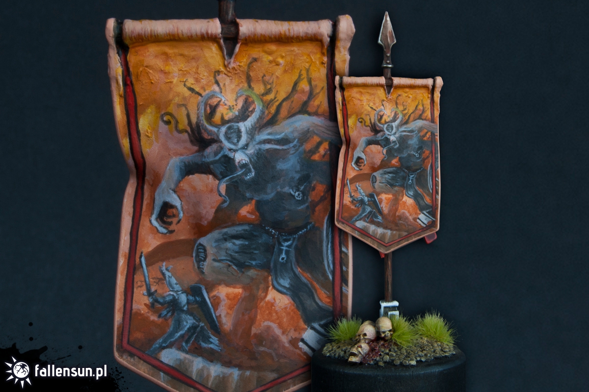  Aenarion the Ever Brave Banner - Fallensun - Warhammer - T9a
