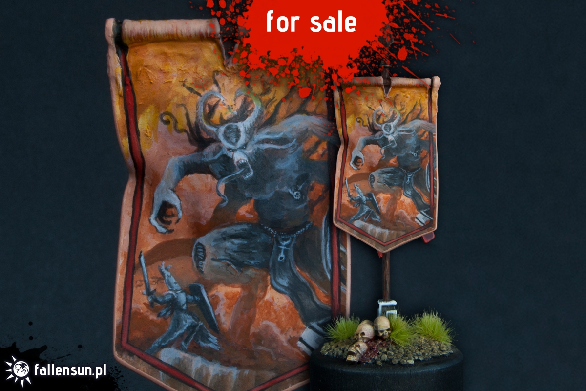  Aenarion the Ever Brave Banner - Fallensun - Warhammer - T9a