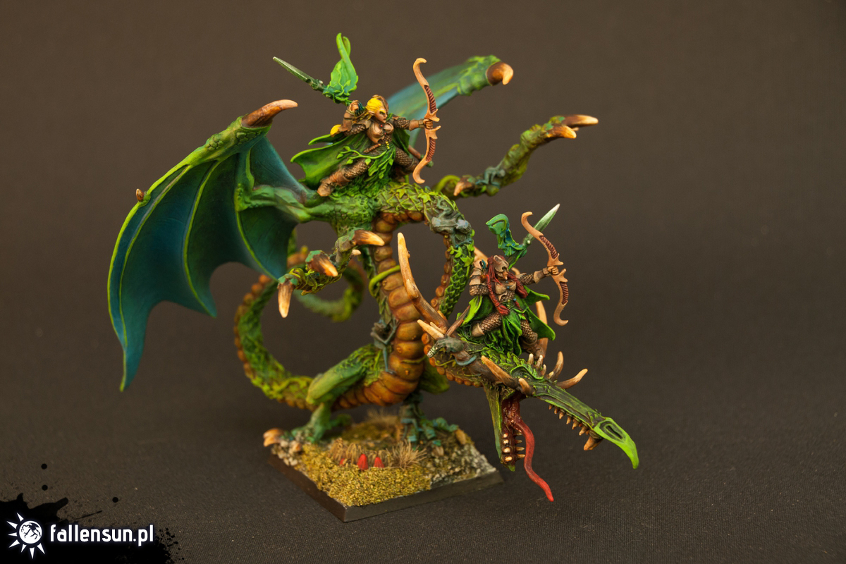                                           Forest Dragon - Fallensun - Warhammer - T9a