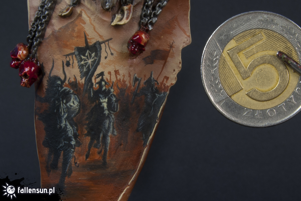  Hordes of Chaos Battle Banner - Fallensun - Warhammer - T9a