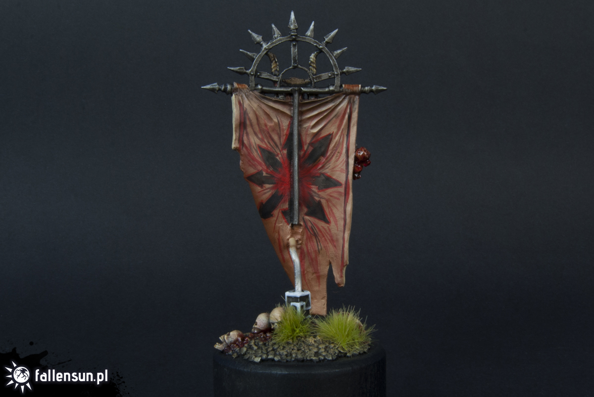  Hordes of Chaos Battle Banner - Fallensun - Warhammer - T9a