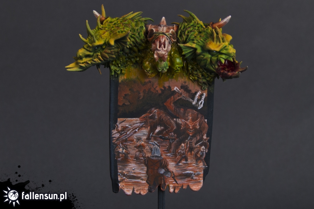  Troll Banner - Fallensun - Warhammer - T9a