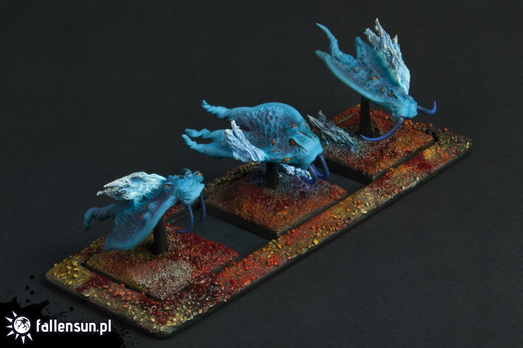 Tzeentch Screamers - Fallensun - Warhammer - T9a