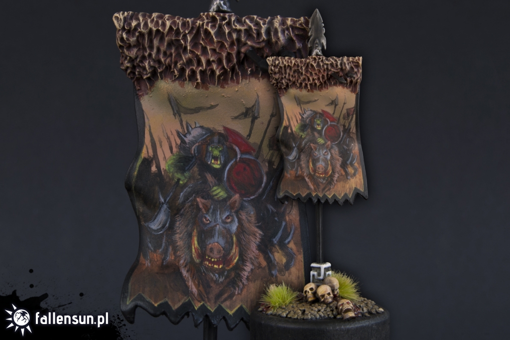  Banna of da Boar Boyz - Fallensun - Warhammer - T9a