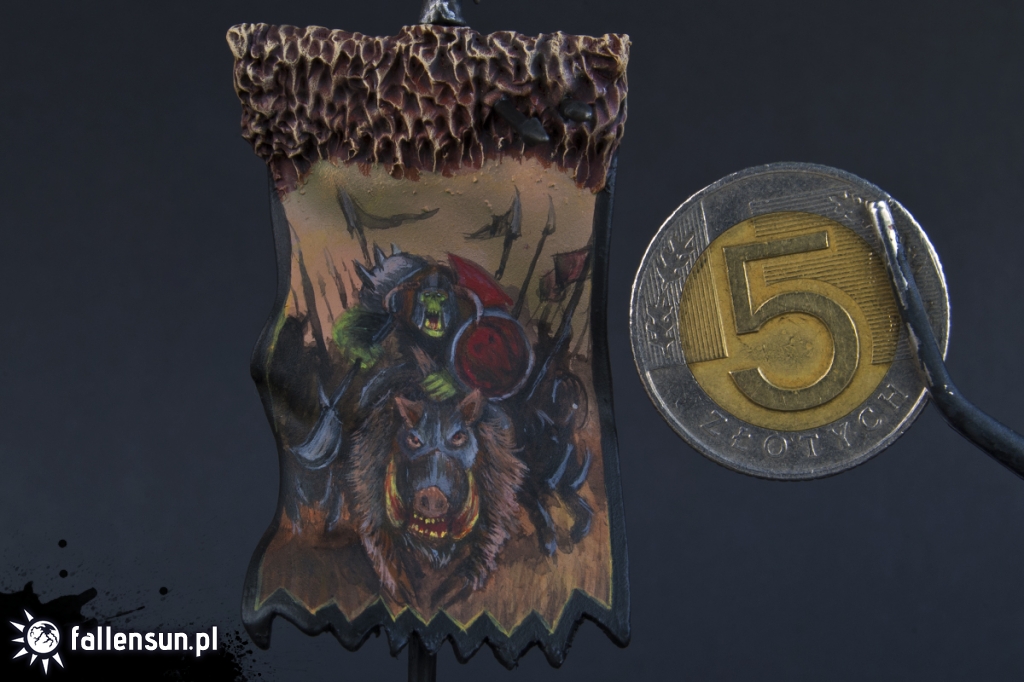  Banna of da Boar Boyz - Fallensun - Warhammer - T9a